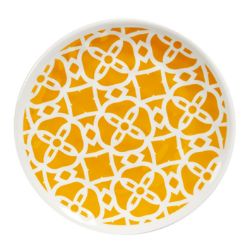 72 PCS NEW BRANDED KITCHEN CATERING PRODUCTS TO CLEAR -21.5CM MELAMINE MUSTARD SIDE PLATE