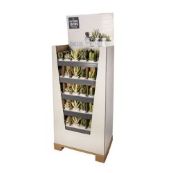 144PCS NEW HOME LIVING BRANDED STOCK TO CLEAR ARTIFICIAL PLANTS - 8X8CM CACTUS IN CONCRETE POTS