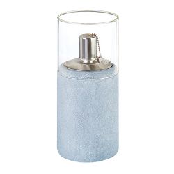18 PCS GARDEN SUMMER BRANDED STOCK TO CLEAR - 20.5CM GREY ROUND OIL BURNER