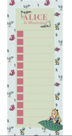 250 X BRAND NEW ALICE IN WONDERLAND MAGNETIC TO DO LIST
