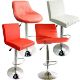 10 X BARSTOOLS FAUX LEATHER PLASTIC METAL BASE BREAKFAST KITCHEN STOOLS RRP £300 - Image 2 of 7