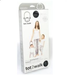 144 X BRAND NEW TOT2WALK WALKING AID FOR BABIES SILVER
