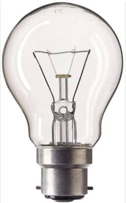 1000 X LEUCI-100W B22 GLS BULB YELLOW (100)*NBC*