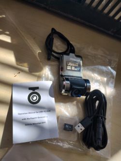 1080P USB CAR DVR DASH CAM W05 – NIGHT VISION, ADAS, 24H PARKING MODE, LDWS, FCWS – BRAND NEW