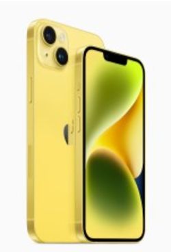 APPLE IPHONE 14 128GB YELLOW UNLOCKED | 87% BATTERY | A2882 - FREE DELIVERY - NO VAT ON HAMMER