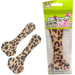 1200 X BRAND NEW FOOTTREATS GEL INSOLE ANIMAL PRINT