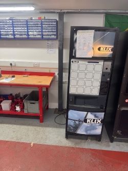 USED KLIX OUTLOOK COFFEE VENDING MACHINE CATERING LAVAZZA