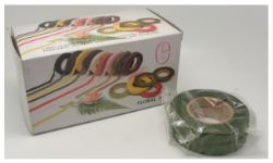 164 X 12 ROLLS FLORAL TAPE-GREEN (24)