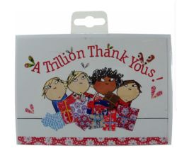 1415 X 8PK CHARLIE & LOLA THANK YOU POSTCARDS (144)