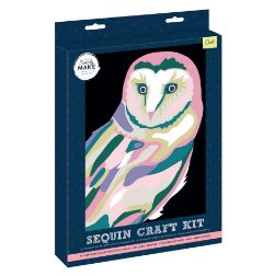 106 X BRAND NEW SEQUIN CRAFT KIT - OWL