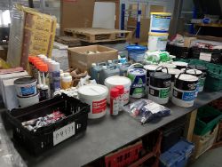 MIXED PAINT & LIQUID JOBLOT 134 UNITS