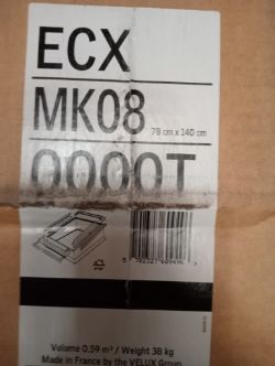 VELUX FLAT ROOF KERB ECX MK08 0000T 78 CM X 140 CM