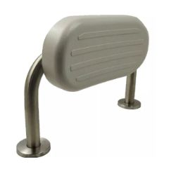 28 X DISABLED PADDED BACKREST STAINLESS STEEL WASHROOM DOC M WHITE