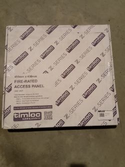 2 X ACCESS PANEL TIMLOC APC450X450CR 1 HOUR FIRE RATED WHITE Z SERIES WHITE