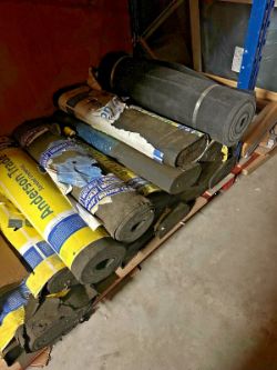 8 X ANDERSON TRADE FELT SANDED SHINGLE UNDERLAY ROOFING 20 M X 1 M