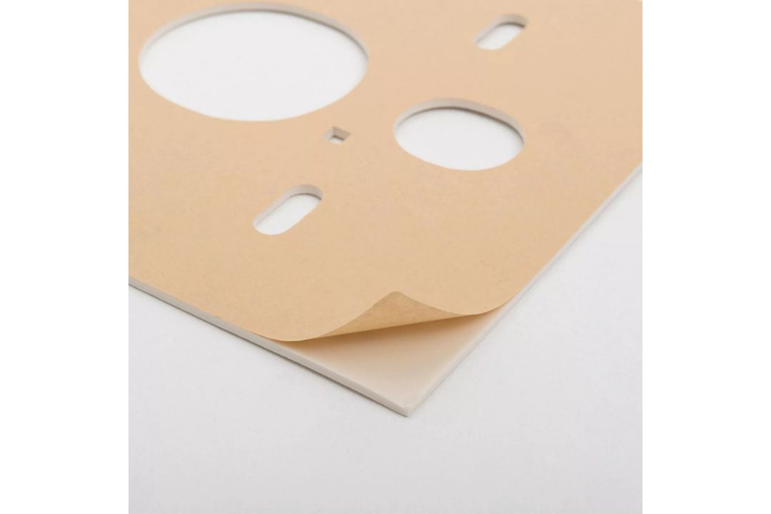 10 X NOISE REDUCING FIXING PAD SOUND INSULATION WALL HUNG TOILET - Image 4 of 5