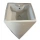 5 X FLOOR STANDING SQUARE BASIN 500 MM DESIGNER WASHROOM BASIN HAND PEDESTAL BASIN - Image 3 of 7