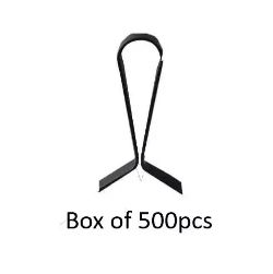 3 BOXES OF 35MM HOLD DOWN CLIP FOR VARIOUS DEPTHS STEEL V15 - BOX OF 500