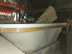 BATHTUB ACRYLIC MILAN INSET BATH 1850 X 900 JOBLOT X2