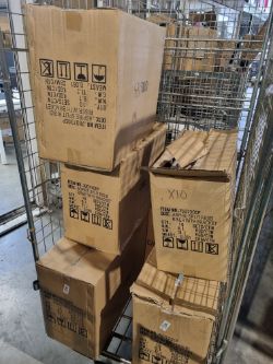 60 X SHOWER RISER PIPE + BRACKET 360° SPOUT 40