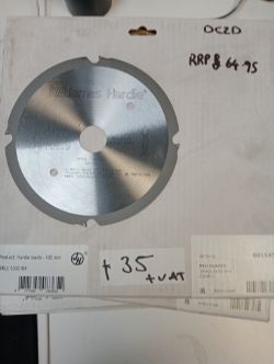 HARDIE DIAMOND TIP BLADE 190 MM JAMES HARDIE STILLSAW