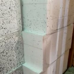 JABLITE POLYSTYRENE 200MM INSULATION BOARD 2.4M X 1.2M JABFLOOR 70 JOBLOT OF X21 BOARDS