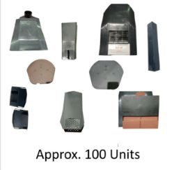FASCIA CORNER, ROOFING TILES VENTS, SLATE VENT, EAVE AND RIDGE PACK JOBLOT X100