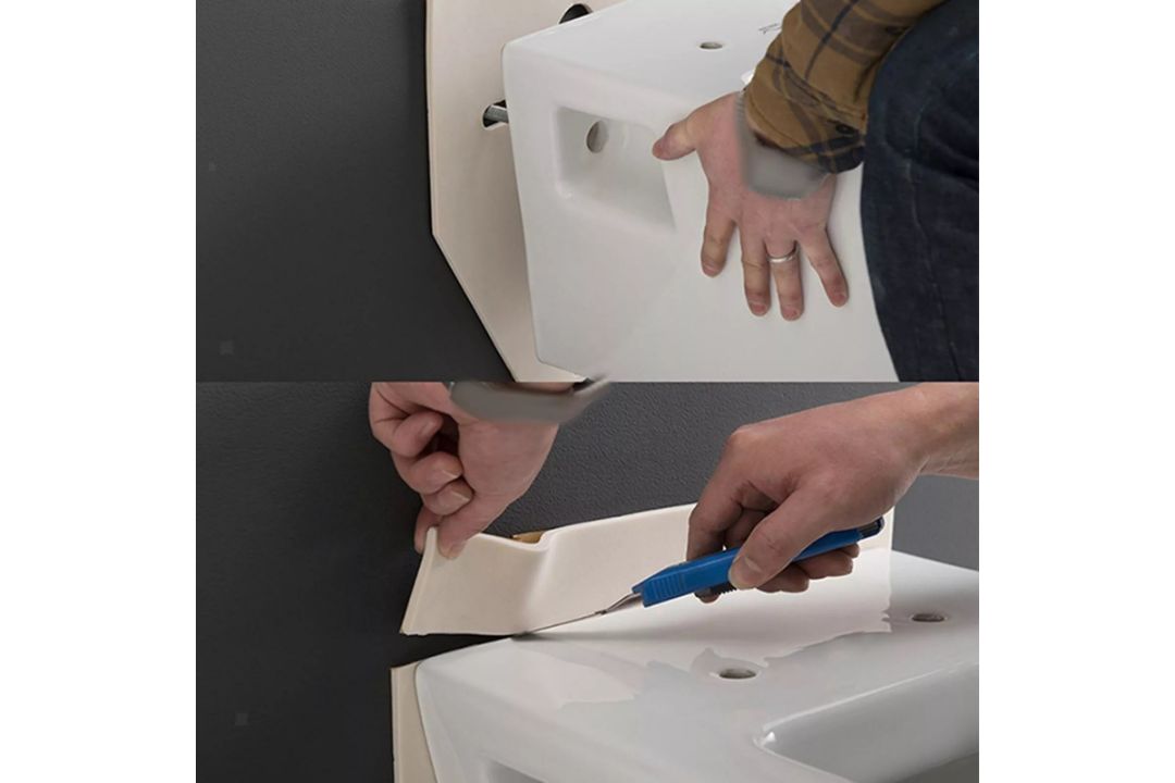 10 X NOISE REDUCING FIXING PAD SOUND INSULATION WALL HUNG TOILET - Image 2 of 5