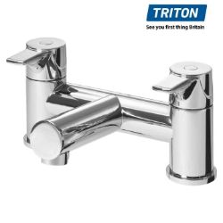 BATH FILLER TAP MIXER MONO CHROME DENE TRITON BATHROOM MODERN POLISHED BATHROOM