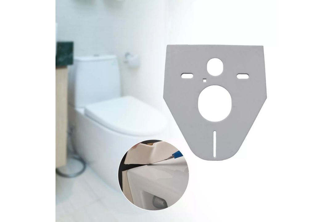 10 X NOISE REDUCING FIXING PAD SOUND INSULATION WALL HUNG TOILET - Image 1 of 5
