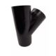 JOBLOT OF 109X HDPE BRANCH 45° DEGREE 160MM X 160 MM WAVIN BLACK 4009725 - Image 2 of 5