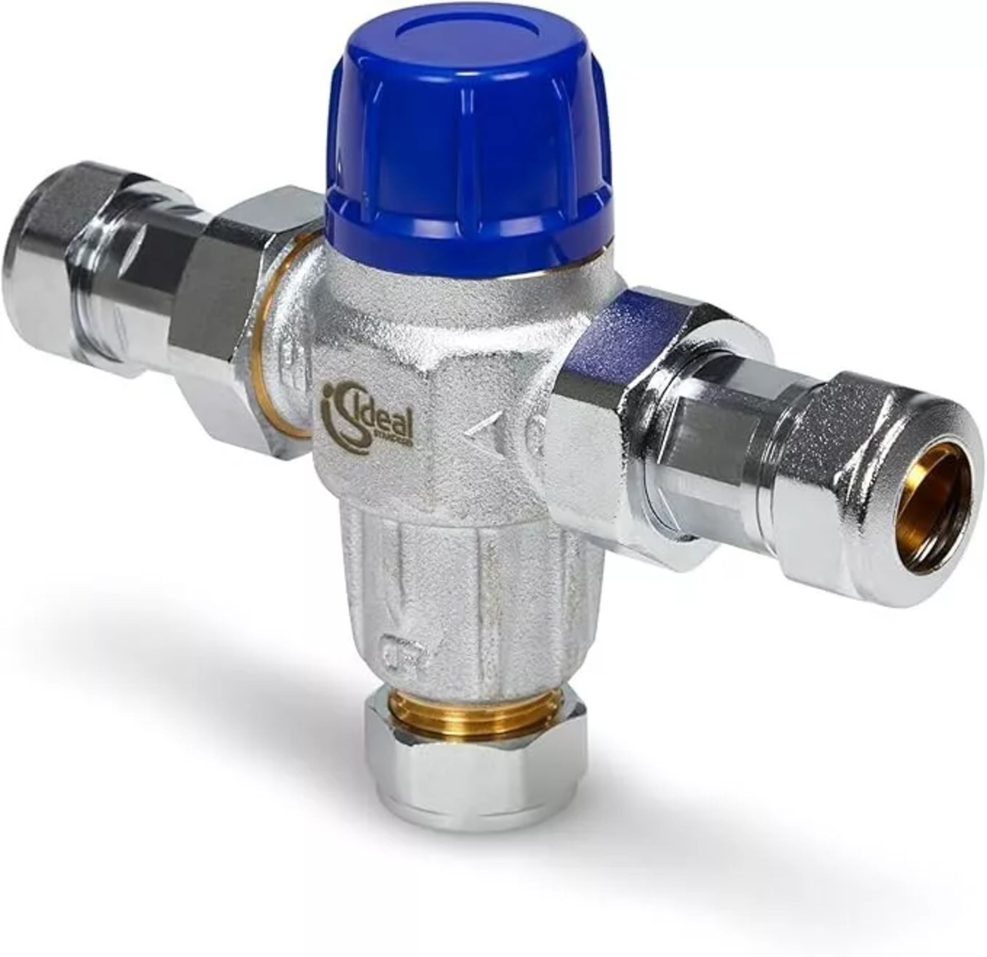 5 X 22MM THERMOSTATIC MIXING VALVE IDEAL STANDARD CHROME UNDERBASIN A5901AA - Image 2 of 5