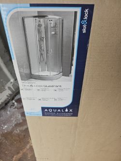 AQUALUX SHOWER TRAY 900MM QUADRANT