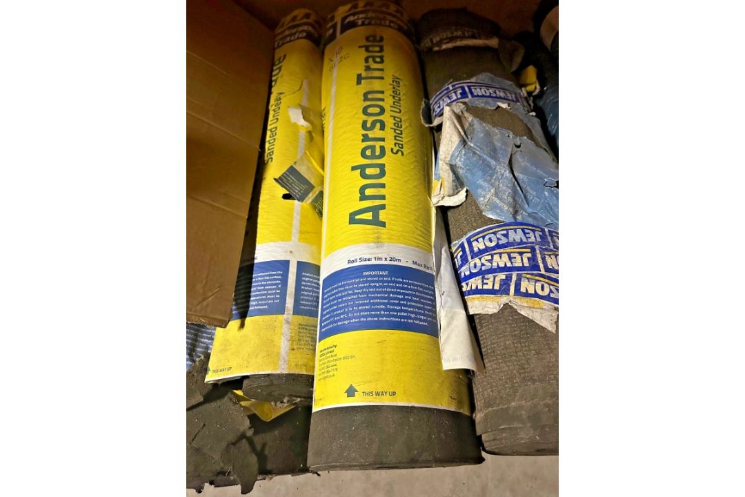 10 X ANDERSON TRADE FELT SANDED SHINGLE UNDERLAY ROOFING 20 M X 1 M - Image 3 of 4