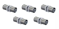 16 X PRESS FIT COUPLING UNDERFLOOR HEATING UPONOR COMPOSITE PPSU 25-25 - PACK OF 5