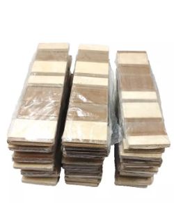 JOBLOT 52X BORDER TILE BEIGE NATURAL STONE KONBO 29 CM X 7 CM