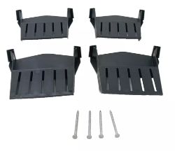 JOBLOT 80 UNITS EAVES SMARTVERGE POLYPROPYLENE CLOSURE UNIT PACK OF 2 MANTHORPE