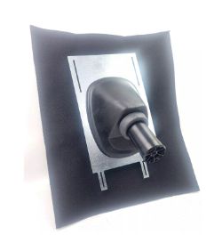 14 X BAXI PITCHED ROOF TERMINAL HOUSING MULTIFIT 90 DEGREE UBBINK BLACK 720576301