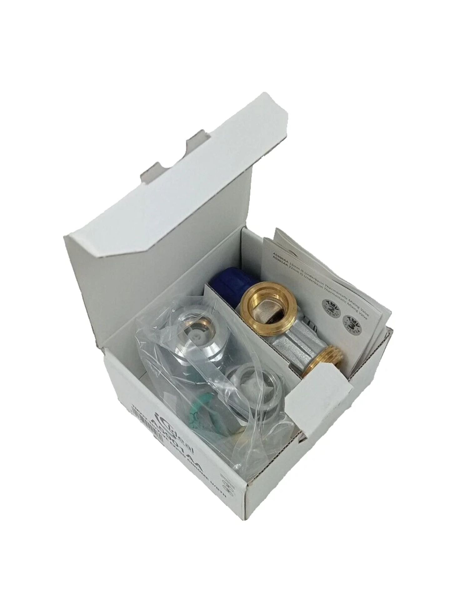 5 X 22MM THERMOSTATIC MIXING VALVE IDEAL STANDARD CHROME UNDERBASIN A5901AA - Image 4 of 5
