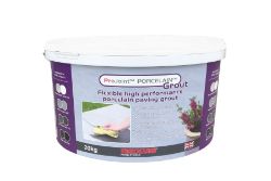 7 X PROJOINT PORCELAIN PAVING GROUT NEUTRAL BUFF 20KG PG20N