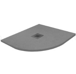 SHOWER TRAY FOR ENCLOSURE QUADRANT SLATE EFFECT GREY 900 X 900 X 35 MM TSLQ90G