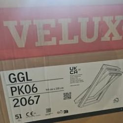 VELUX WINDOW GGL PK06 2067 94 CM X 118 CM HIGH ENERGY EFFICIENT GLAZING WHITE