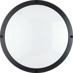 COMMERCIAL LED BULKHEAD LIGHTS SYLVANIA CONCORD STERLING IP65 IK10 1325LM 830 BLACK JOBLOT X9