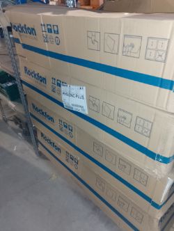 JOBLOT 4 X ROCKFON CEILING TILES HYGIENIC PLUS 600 X 600 X 20 RRP £1400