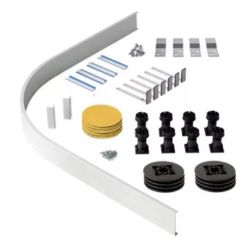 2 X SHOWER RISER KIT QUAD IDEAL STANDARD UNISON L631001 2M LENGTH UNIVERSAL