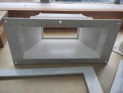 JOBLOT OF 2 CERTIKIN WIDE MOUTH SKIMMER TOPS – WITH FRONT COVERS & 1X NEW SEAL – 445MM – NEW