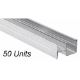 50 UNITS - SINIAT GTEC CH STUD 0.7MM X 60MM X 3000MM CHS60/B/19 - Image 1 of 4
