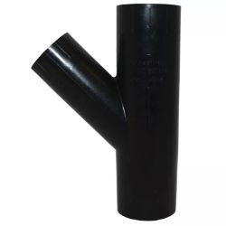 JOBLOT X30 UNITS PIPE FITTING PE 110X50MM 45° HDPE Y BRANCH AKATHERM K3025PE