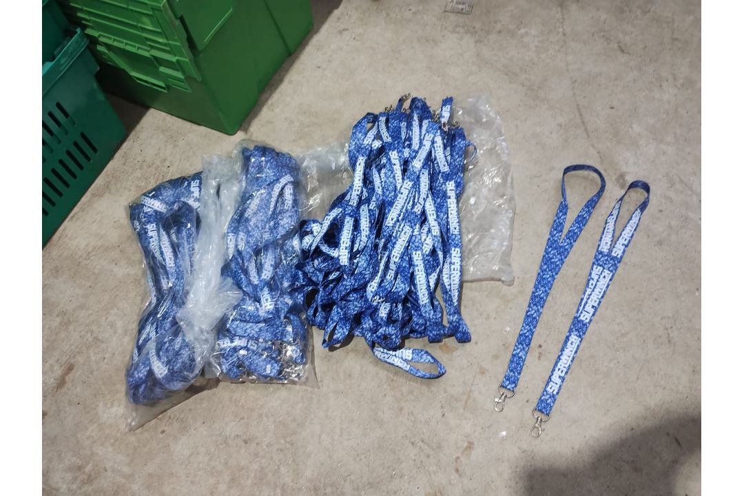 SUPERWINCH- BLUE PATTERN BRANDED LANYARD - NEW - APPROX 250 - Image 7 of 7