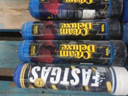 JOBLOT OF 13 - FOOD GRADE NITROUS OXIDE -666G - FASTGAS/ CREAM DELUXE - NEW AND FULL !